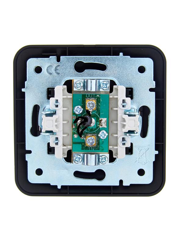  Розетка телевизионная оконечная TV СП ASTI IP20 в сборе черн. бархат LEZARD 7081-4242-130 фото в каталоге от BTSprom.by