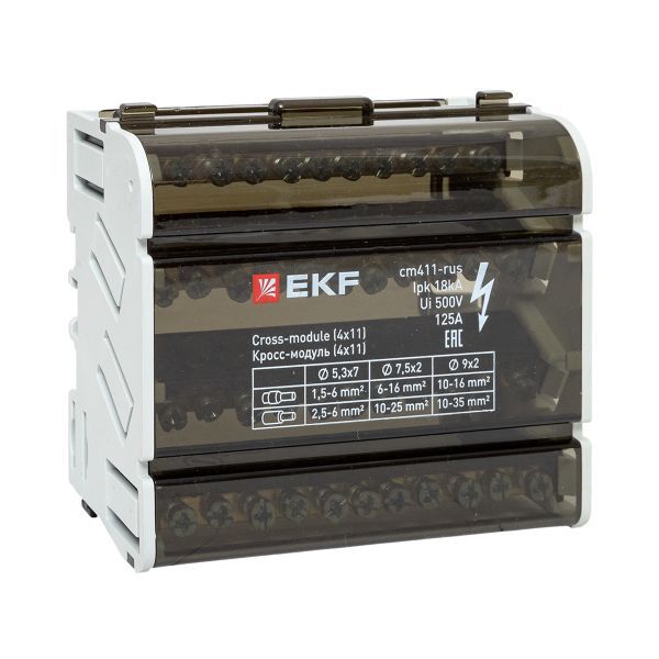 кросс-модуль 4х11 125а ekf cm411-rus от BTSprom.by