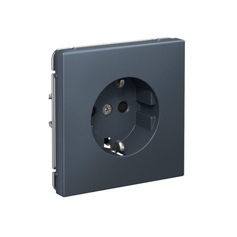  Розетка ArtGallery 16А с заземл. со шторками быстрозажим. клем. механизм грифель SE GAL000745S фото в каталоге от BTSprom.by