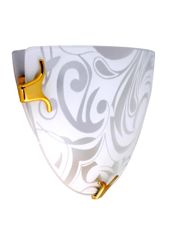  Светильник НББ 21-60 М19 "Иней" 300/2 1х60Вт E27 IP20 матов. бел./клипсы зол. (инд. упак.) Элетех 1005204962 фото в каталоге от BTSprom.by