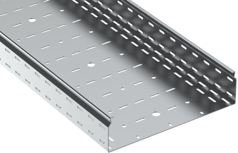 Лоток листовой перфорир. 100х400 L2000 сталь 1.5мм ESCA 7 IEK CLP10-100-400-150-2 от BTSprom.by