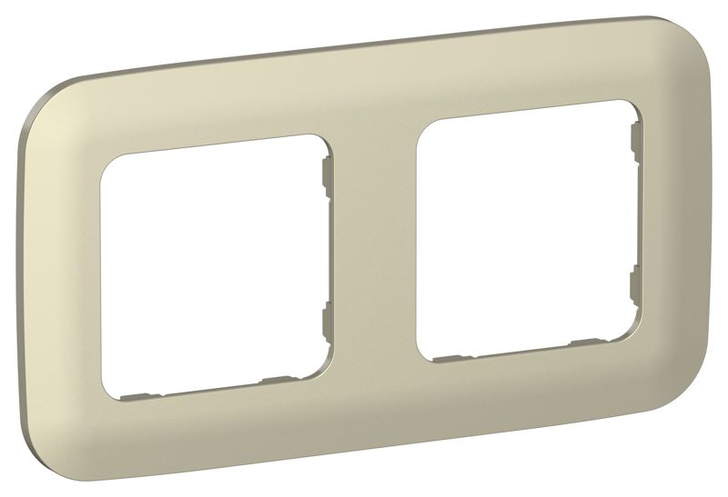 рамка 2-м сп flite ру-2-а-флш шампань iek fi-m22-31-20-k37 от BTSprom.by