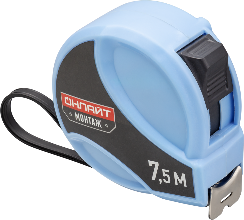 рулетка 80 911 omt-ru03-7.5-25 7.5мх25мм онлайт 80911 от BTSprom.by