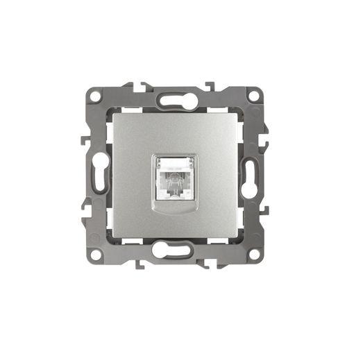 розетка телефонная эра12 12-3105-03 rj11 ip20 алюм. эра б0014713 от BTSprom.by