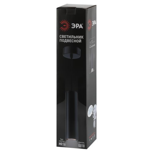 Подсветка PL1 GU10 BK 300 подвесной GU10 D80х300мм (20/240) черн. ЭРА Б0041506 фото в каталоге от BTSprom.by