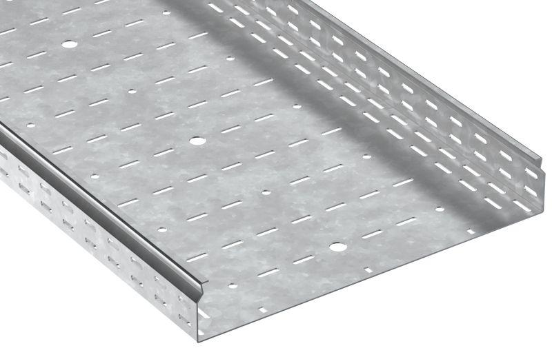 Лоток листовой перфорир. 80х500 L2000 сталь 1.5мм HDZ ESCA 7 IEK CLP10-080-500-150-2-HDZ от BTSprom.by