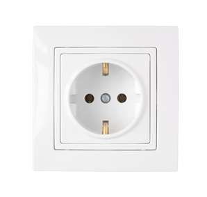 розетка 1-м сп 16а ip20 с заземл. бел. bylectrica рс16-339 от BTSprom.by