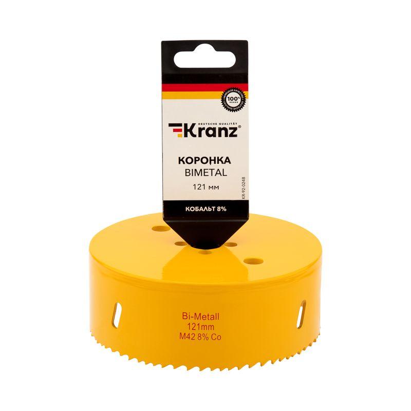  Коронка Bimetal 121мм Kranz KR-92-0248 фото в каталоге от BTSprom.by