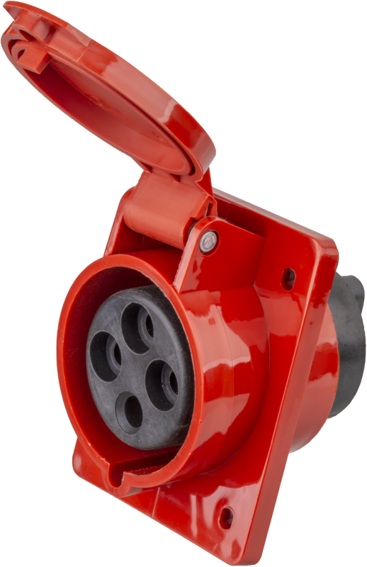 розетка стационарная сп 32а 3p+pe ip44 14 316 nca-sr424-32-380 navigator 14316 от BTSprom.by