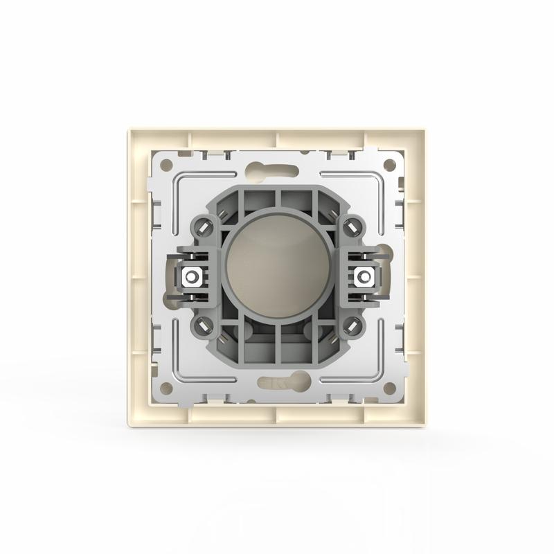  Вывод кабеля СП Pixel IP20 механизм беж. TOKOV ELECTRIC TKE-PX-CP-C02 фото в каталоге от BTSprom.by