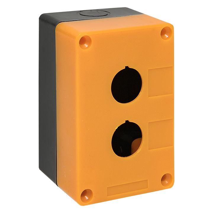 корпус кп102 2 кнопки пластик. желт. ekf cpb-102-o от BTSprom.by