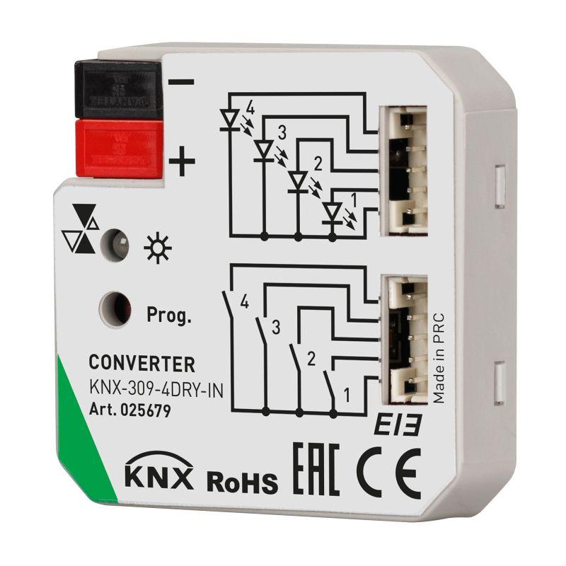 конвертер knx-309-4dry-in (bus) пластик intelligent arlight 025679 от BTSprom.by