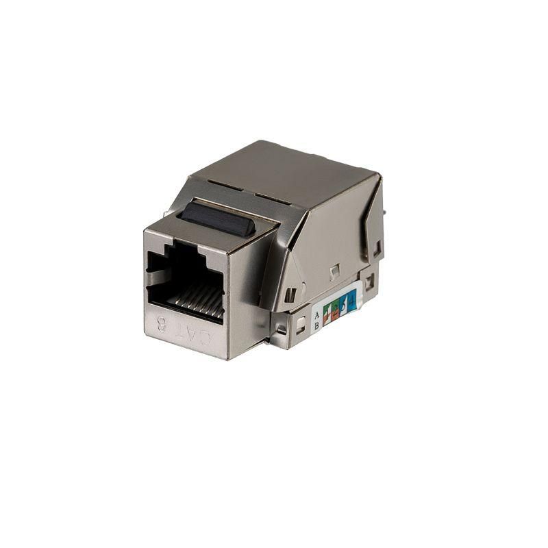 модуль keystone jack rj-45(8p8c) ftp экранир. кат.6 тип 90град. pro rexant 02-0272 от BTSprom.by