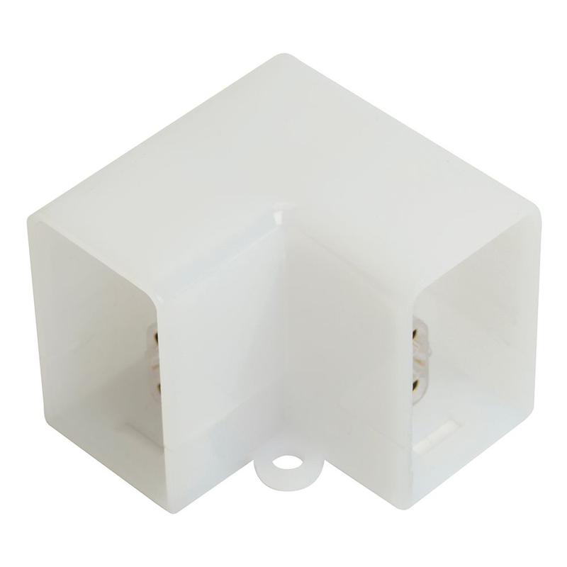 коннектор l-образный ld5058l прямой угол для соединения светодиодных светильников al5058 feron 51730 от BTSprom.by