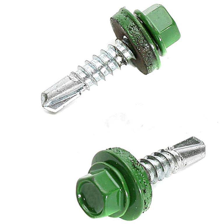 саморез кр 4.8х51 ral 6002 (уп.1000шт) tech-krep/zitar 905641 от BTSprom.by