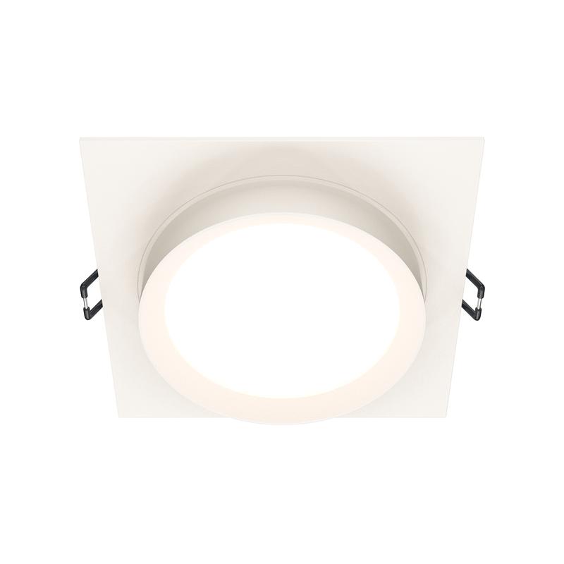 светильник hoop 1х12вт gx53 ip20 110х110мм d95мм встраив. maytoni dl086-gx53-sq-w от BTSprom.by