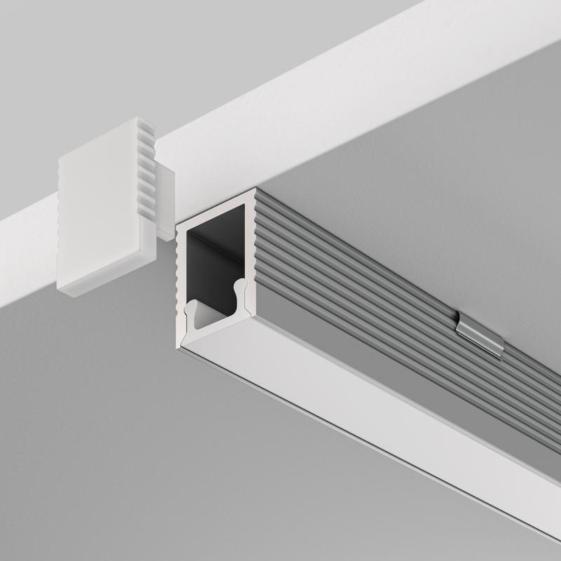  Профиль накладной 08х09 алюм. Maytoni ALM-0809-S-2M фото в каталоге от BTSprom.by