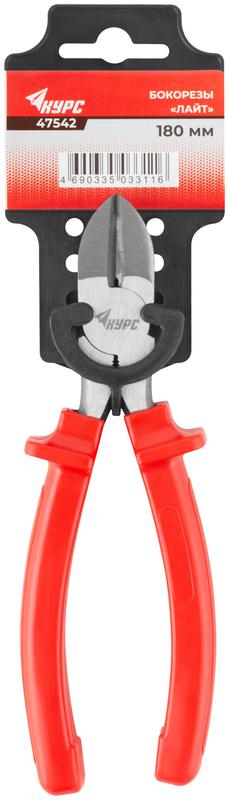 Бокорезы "Лайт" 180мм пластик. ручки полированная сталь КУРС 47542 фото в каталоге от BTSprom.by