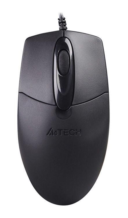 мышь op-720 черн. оптическая 1000dpi ps/2 3but op-720 ps2 black a4tech 517934 от BTSprom.by