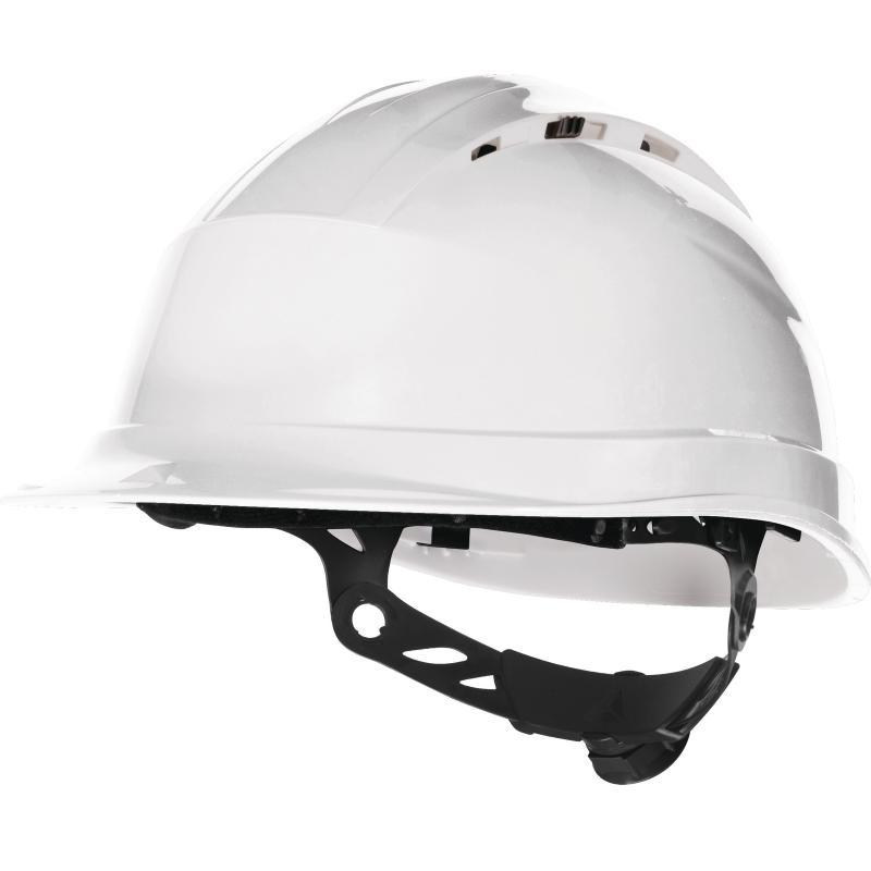 каска защитная quartz up iv с вентил. с храповым механизмом бел. delta plus quarup4bc от BTSprom.by
