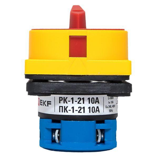  Переключатель кулачковый ПК-1-21 10А 1п "1-0-2" с блокировкой IP65 PROxima EKF pk-1-21-10-a65 фото в каталоге от BTSprom.by