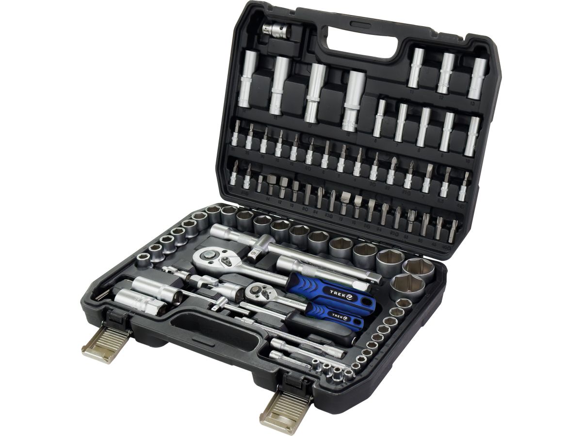 набор головок и бит 94пр. trek (1/4", 1/2", 6 граней) tr22094 от BTSprom.by