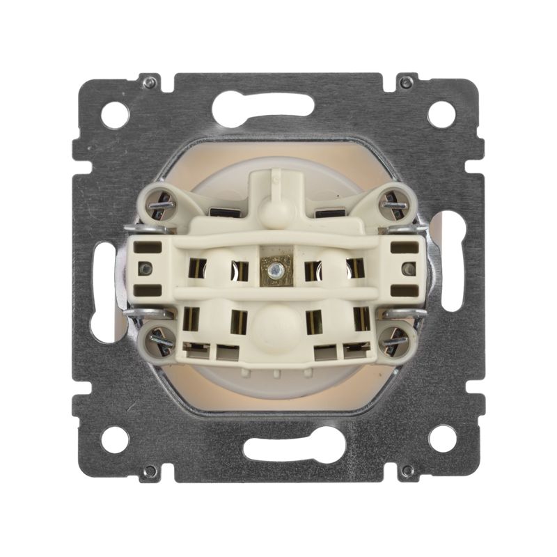  Розетка 1-м СП Valena 16А IP21 без заземл. на винтах механизм бел. IEK 774416 фото в каталоге от BTSprom.by