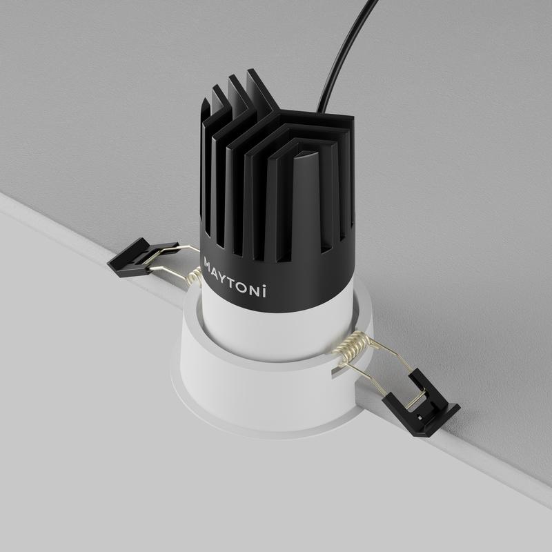  Светильник Dip 15Вт 2700К 50град. встраив. Maytoni DL118-15W-2.7K-W фото в каталоге от BTSprom.by