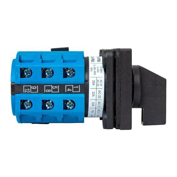  Переключатель кулачковый ПК-1-102 2п 25А "0-1-2-3" IP65 EKF pk-1-102-25-65 фото в каталоге от BTSprom.by