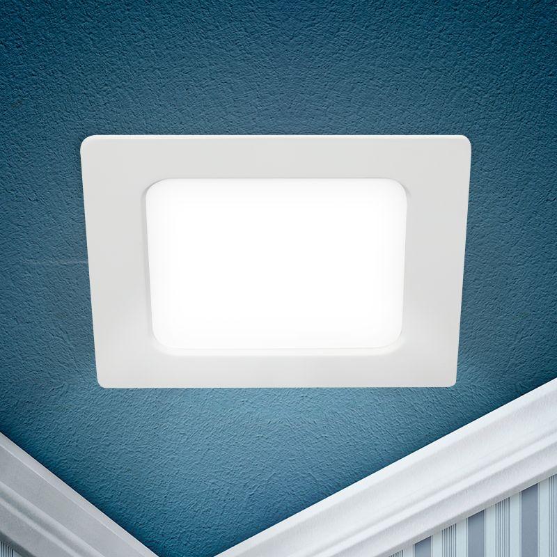 светильник светодиодный led 18-15-6k 15вт 6500к даунлайт квадратный встраив. ip40 эра б0057428 от BTSprom.by