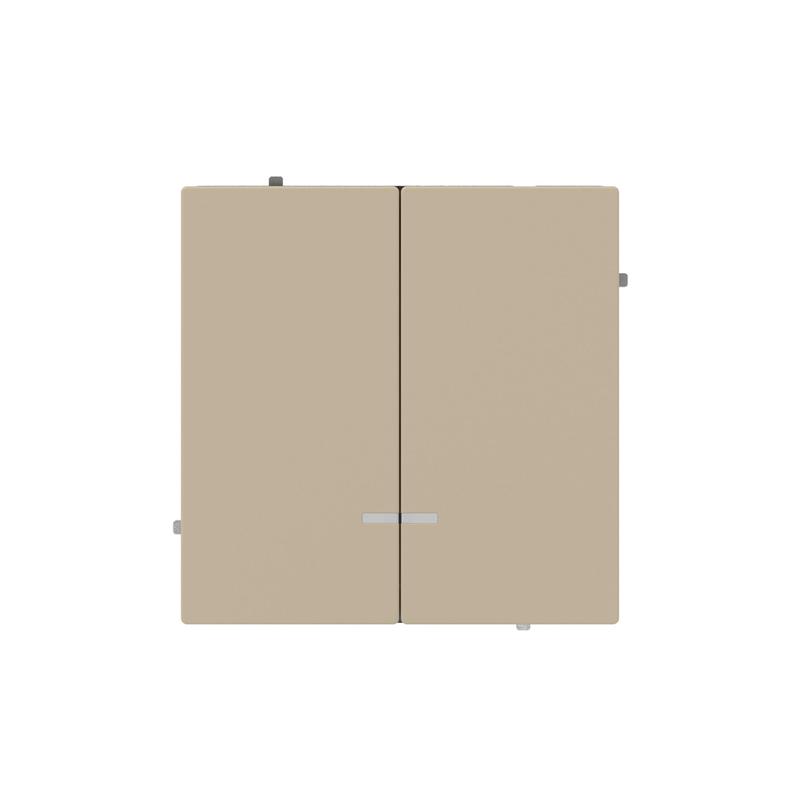 переключатель 2-кл. kant с подсветкой ванильн. марципан dkc 7015144 от BTSprom.by