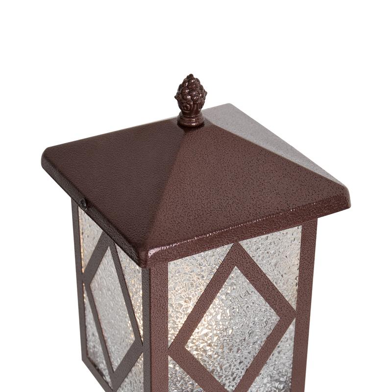  Светильник Heim 1х40Вт E27 IP44 ландшафтный Voltega VGL7210FL-01BR фото в каталоге от BTSprom.by