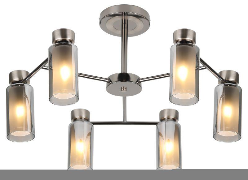 люстра klara 3099-306 6хе14 15вт модерн дубликат rivoli б0060519 от BTSprom.by