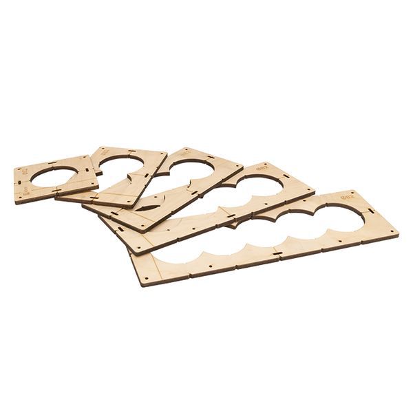 комплект шаблонов для подрозетников d82мм expert ekf sh-d82-k от BTSprom.by