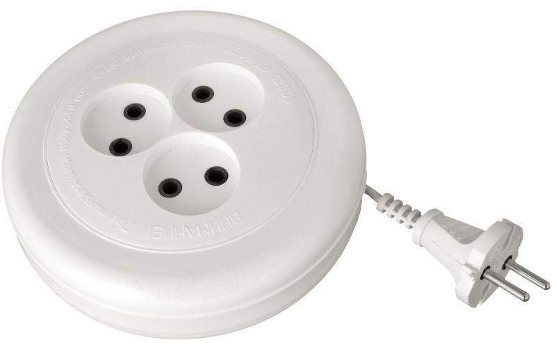 удлинитель-рулетка 3х5м без заземл. 6а ip20 sr 3х5-r ух6-103 1.3квт шввп volsten 12433 от BTSprom.by