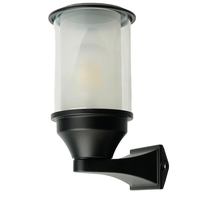 светильник садово-парковый 220хh1401 черн. (на стену вверх) feron 51736 от BTSprom.by