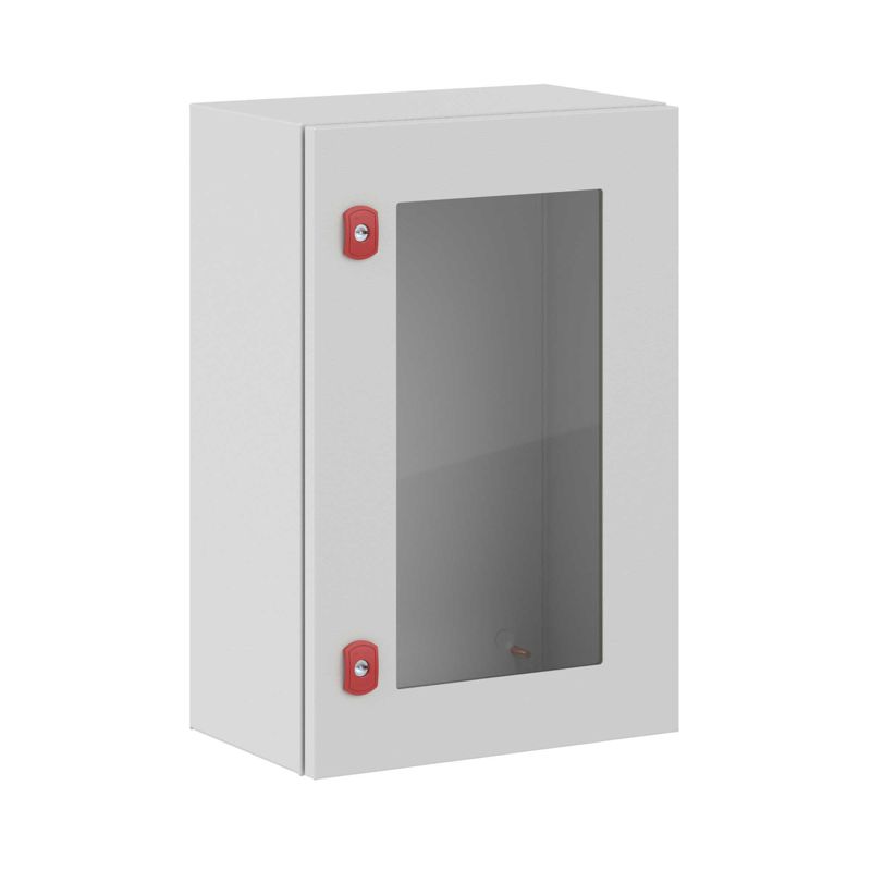 корпус навесной st 600х400х250мм ip66 с прозр. дверью с монтажн. платой без фланца dkc r5stx0649-f от BTSprom.by