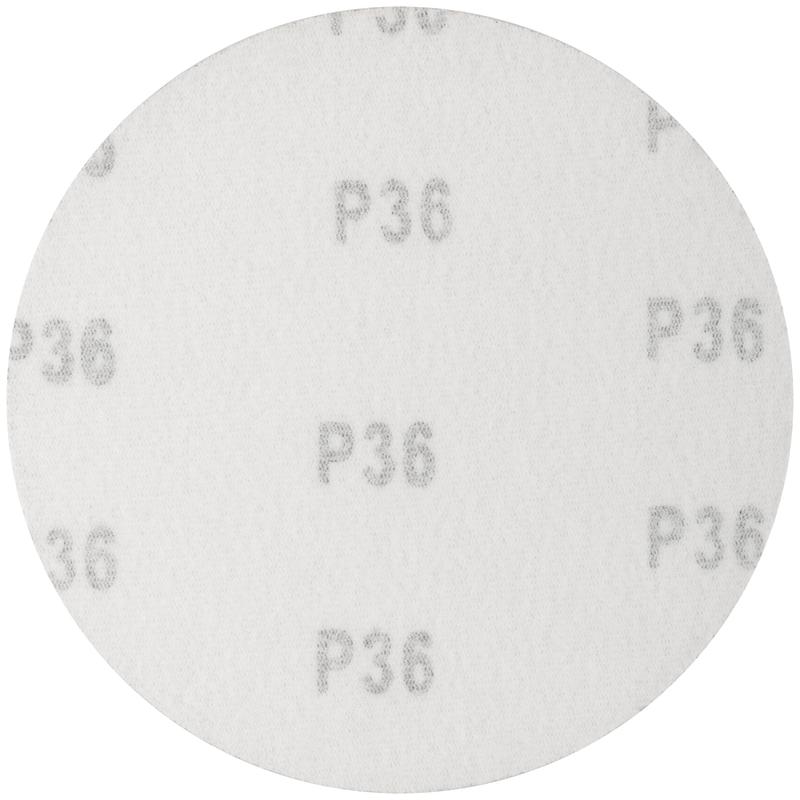  Круг шлифовальный сплошные (липучка) алюм./оксид 125мм (уп.5шт) Р 36 FIT 39651 фото в каталоге от BTSprom.by