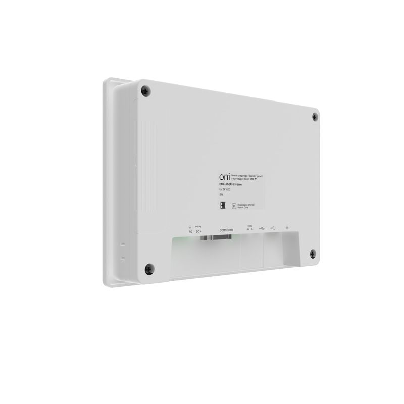  Панель оператора базовая ETG 7дюйм Ethernet ONI ETG-150-EPS-070-0000 фото в каталоге от BTSprom.by