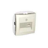  Розетка телефонная СП Дуэт RJ11 механизм беж. SchE WDE000281 фото в каталоге от BTSprom.by