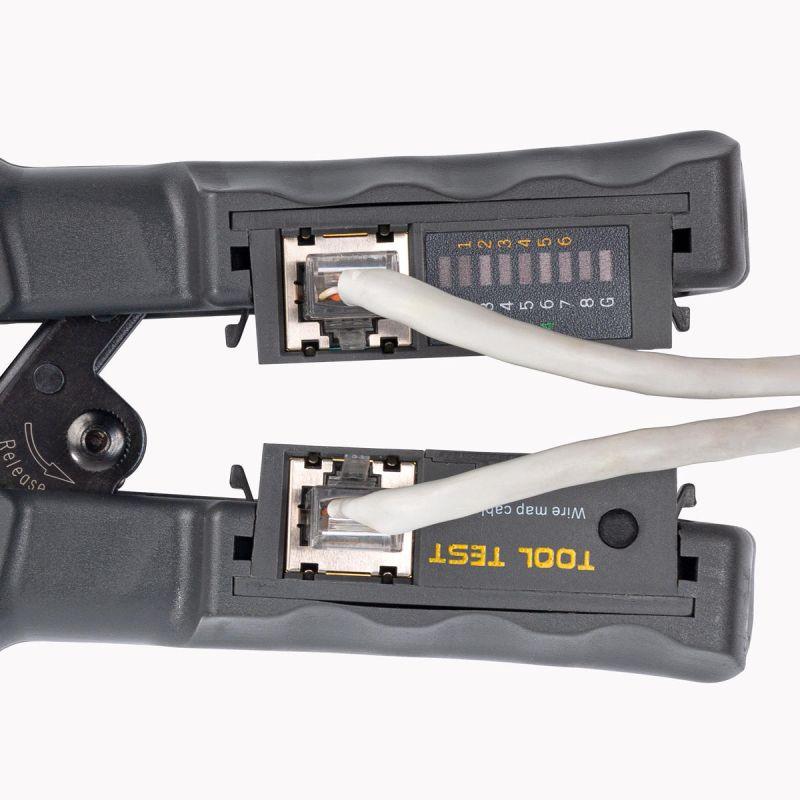  Пресс-клещи для RJ-разъемов с тестером JT-03T КВТ 84493 фото в каталоге от BTSprom.by