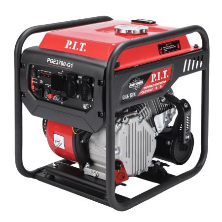 генератор бензиновый инверторный 3.7/3.5квт 223куб.см 4 такт 2х220в 12в 15а p.i.t. pge3700-g1 от BTSprom.by