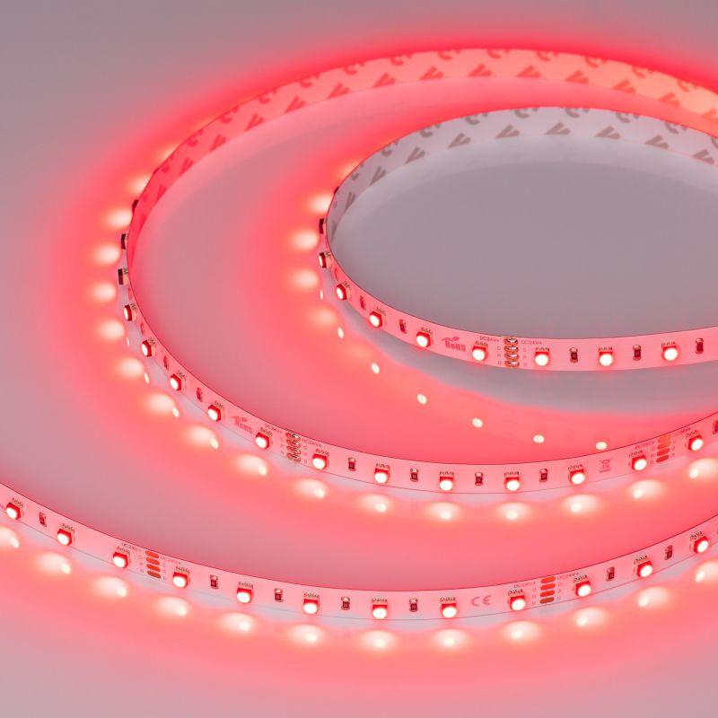 лента светодиодная mini-f60-10mm 24v rgb 14.4вт/м ip20 3535 открыт. (уп.5м) arlight 022718(2) от BTSprom.by