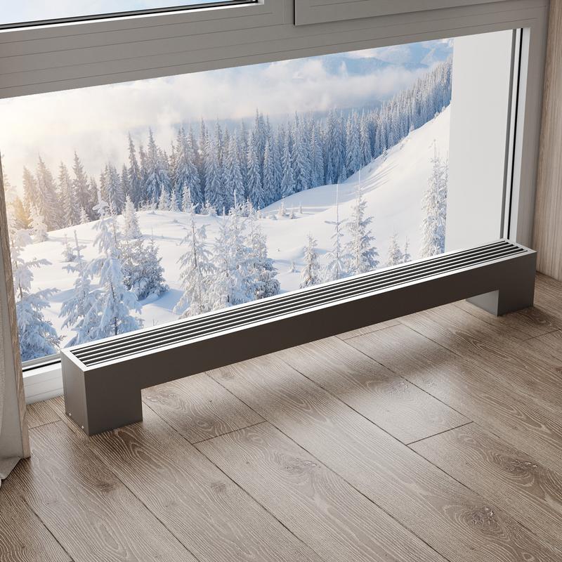  Конвектор напольный STEP-130/130/1800-2-N-WT-LG-NA Royal Thermo НС-1608056 фото в каталоге от BTSprom.by