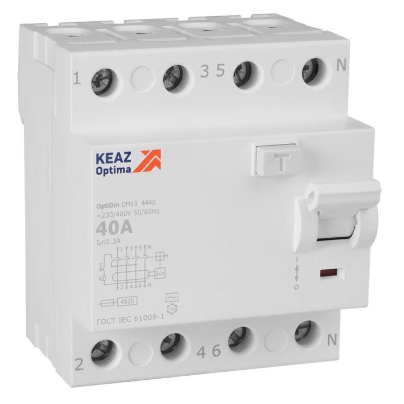 выключатель дифференциального тока (узо) 4п 40а 300ма тип ac 4.5ка optidin dm63-4440 ухл4 кэаз 343904 от BTSprom.by выключатель дифференциального тока (узо) 4п 40а 300ма тип ac 4.5ка optidin dm63-4440 ухл4 кэаз 343904 от BTSprom.by