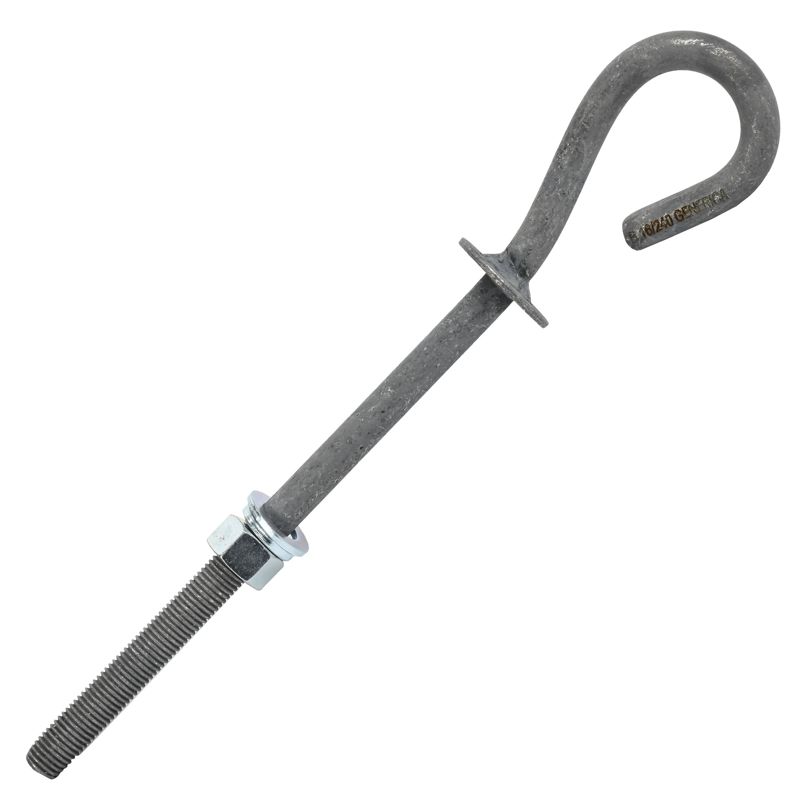  Крюк монтажный B 16/240 GENERICA UKC10-16-10-240-G фото в каталоге от BTSprom.by