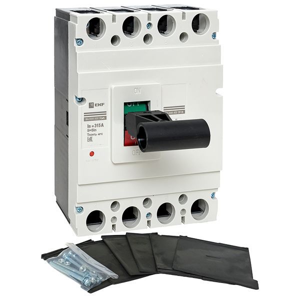  Выключатель автоматический 4п 400/315А 5In 42кА ВА-99М PROxima EKF mccb99-4P5In400-315m фото в каталоге от BTSprom.by