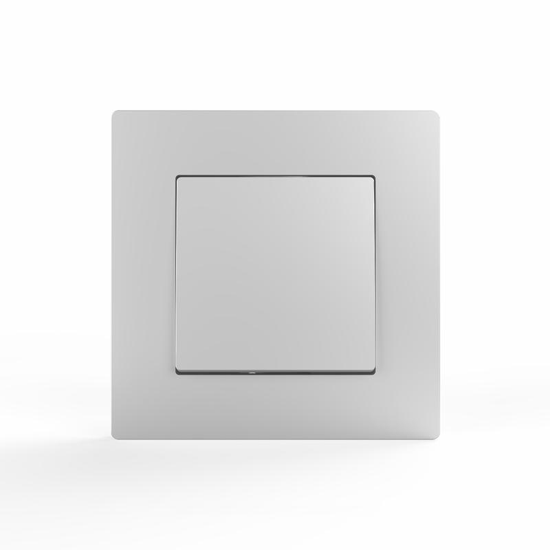 переключатель перекрестный 1-кл. сп pixel ip20 механизм алюм. tokov electric tke-px-p1r-c03 от BTSprom.by