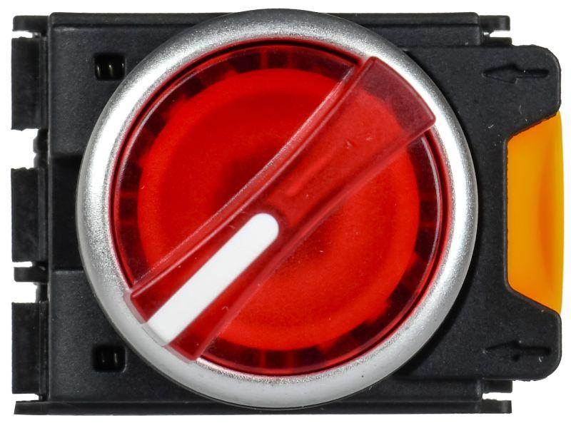  Переключатель 2 полож. 1НО+1НЗ с подсветкой красн. MASTER IEK MI-SW60-11XD-3-14-2-K04 фото в каталоге от BTSprom.by