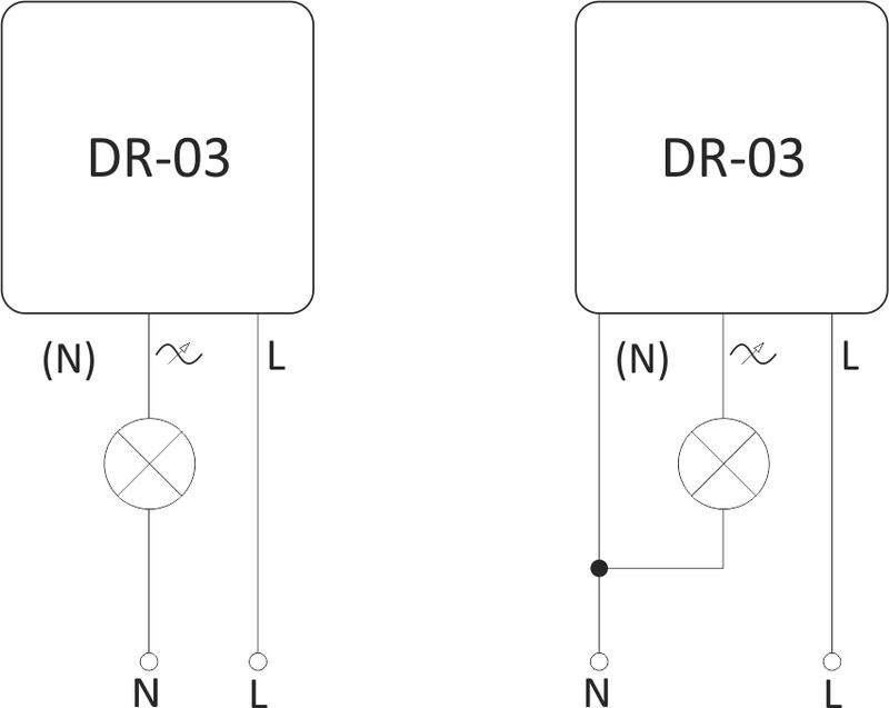датчик движения инфракрасный dr-03 5а ip20 1no 230в ac макс. дальность 9м 45х160град. монтаж в подрозетник f&f ea01.007.009 от BTSprom.by